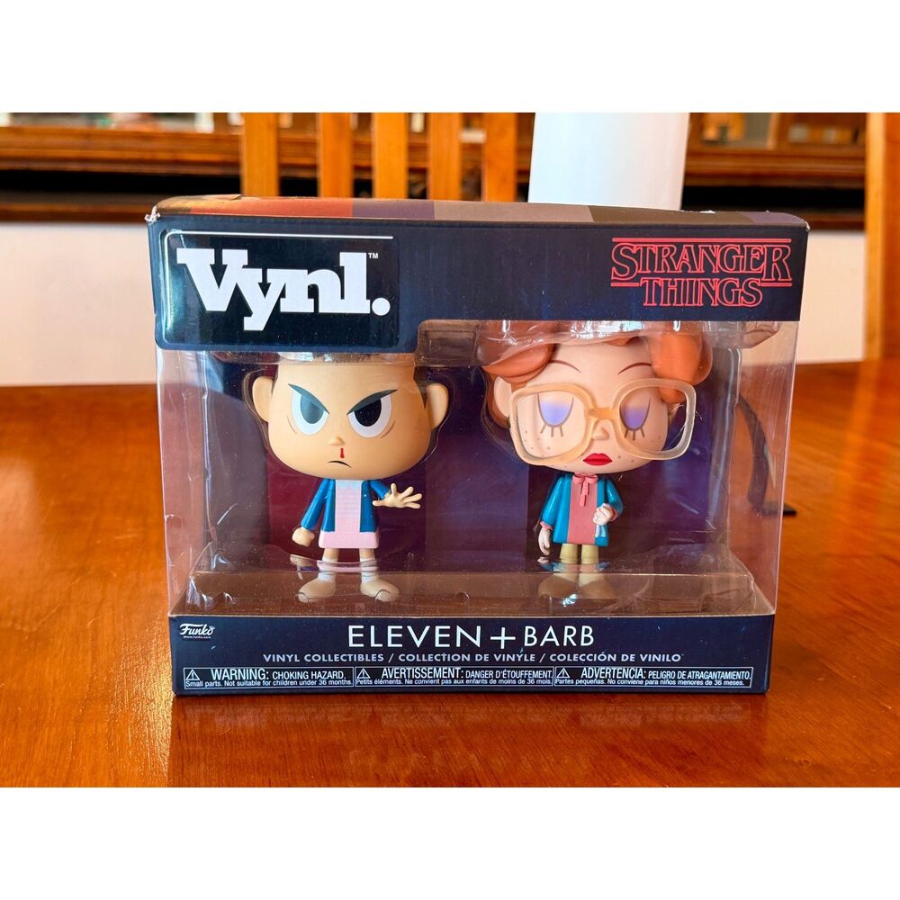 Stranger Things Vynl Funko Eleven + Barb